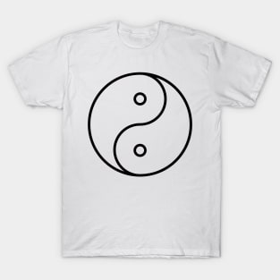 Yin Yang sticker - Ancient Chinese philosophy symbol T-Shirt